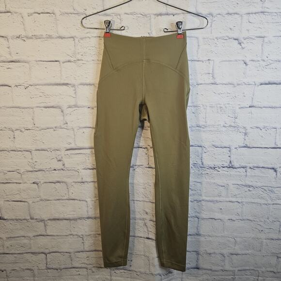 lululemon athletica Pants - Lululemon Align High Rise Pant 25" Leggings Size 2 Green